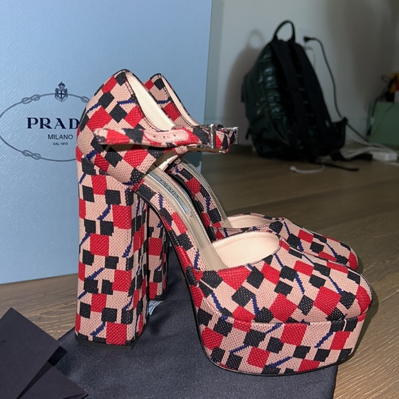 Prada Platform Heels - Picture 1 of 7